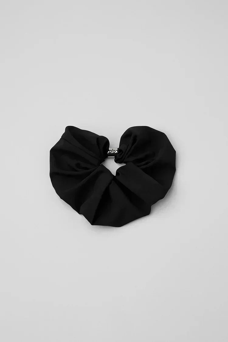 Bead It oversized scrunchie black