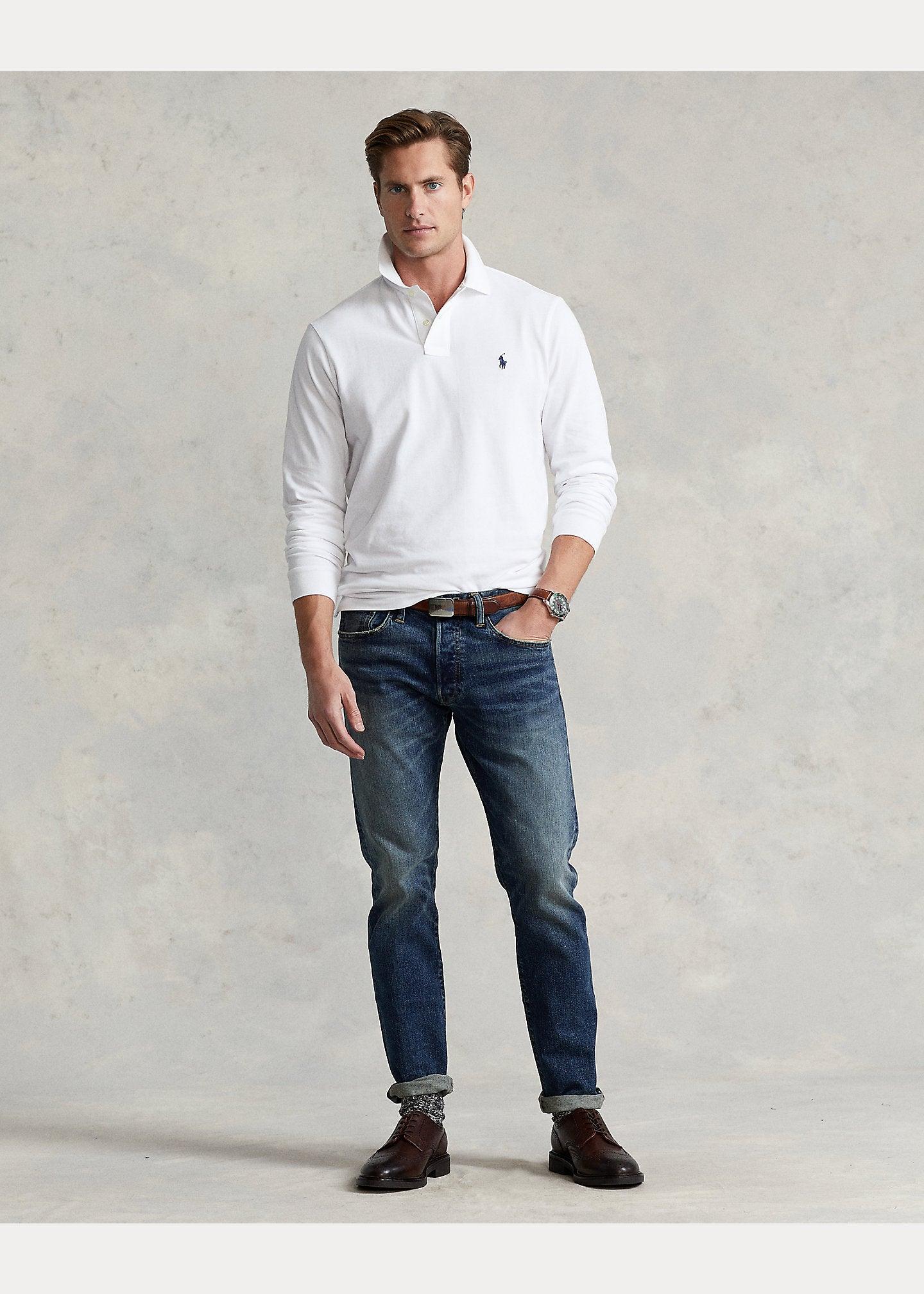 POLO LONG SLEEVE – WHITE