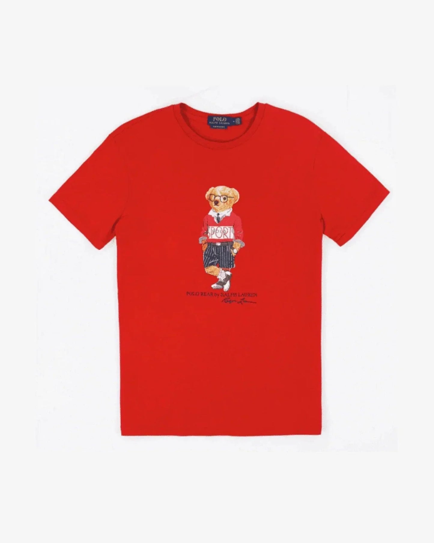POLO BEAR T-SHIRT – RED