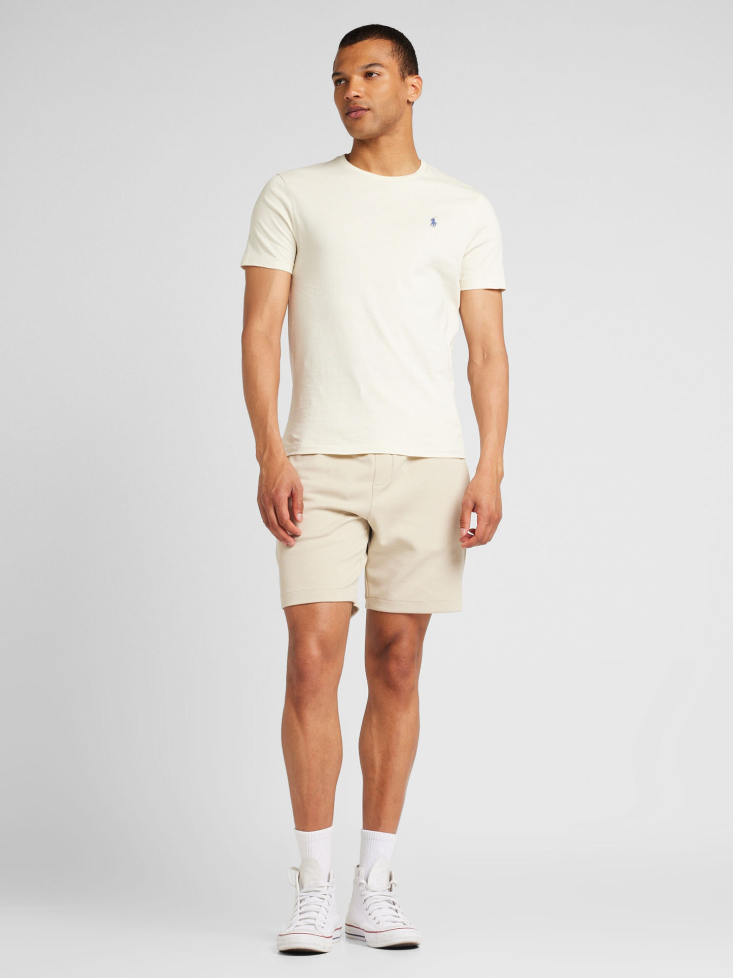 POLO CREAM T-SHIRT