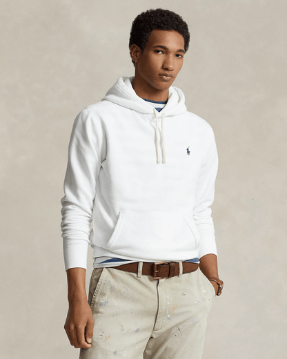 Polo White Hoodie
