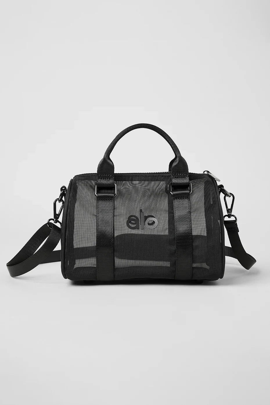 Mini transparent travel bag - Black
