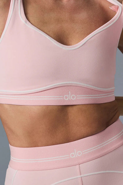 Airbrush Heart Throb Bra - Ballet Pink