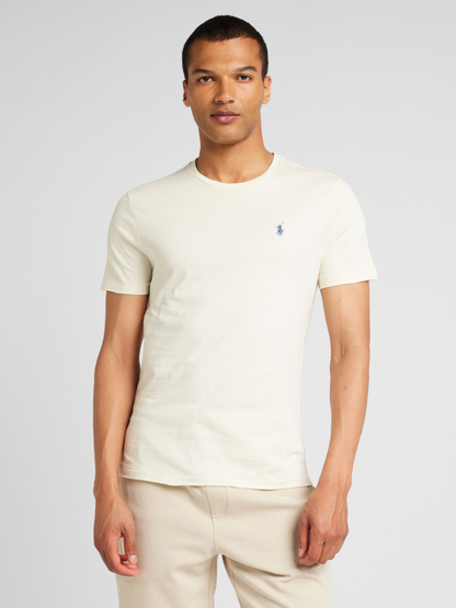 POLO CREAM T-SHIRT