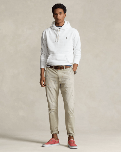 Polo White Hoodie