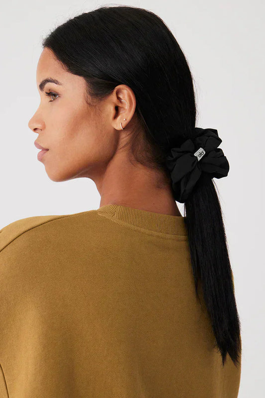 Bead It oversized scrunchie black