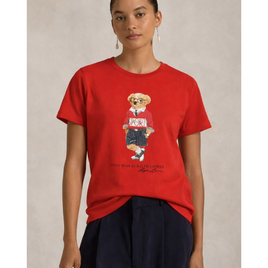 POLO BEAR T-SHIRT – RED