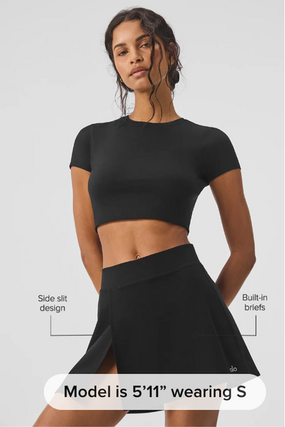 Alosoft Backspin Skirt - Black