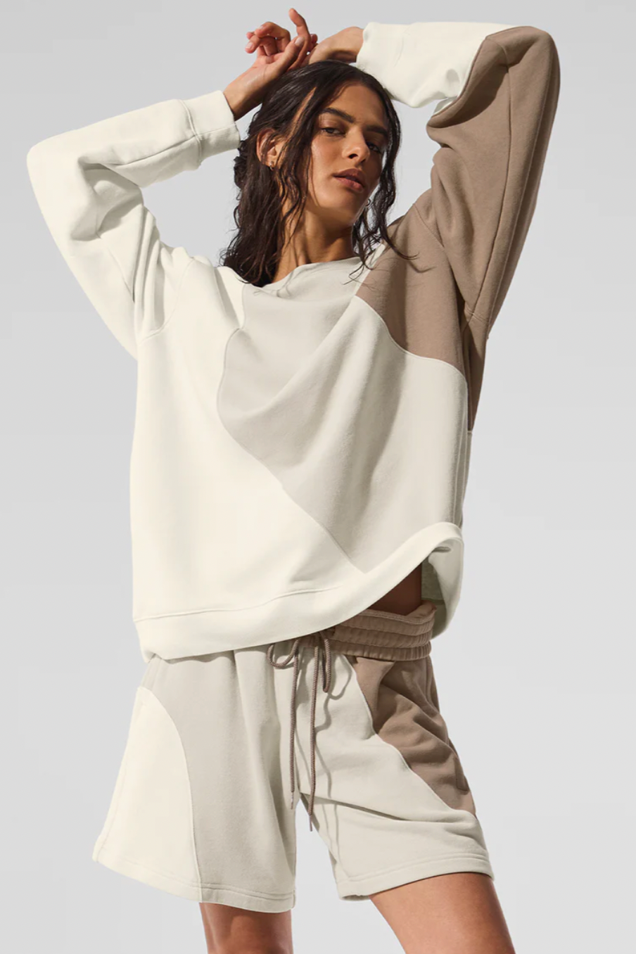 Make Waves crew neck sweater