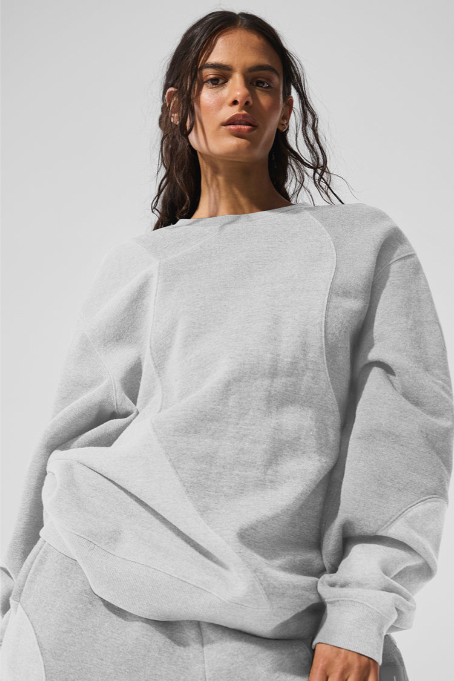 Make Waves crew neck sweater