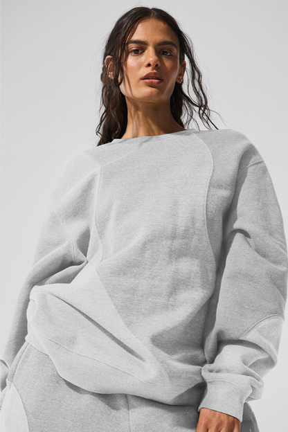 Make Waves crew neck sweater