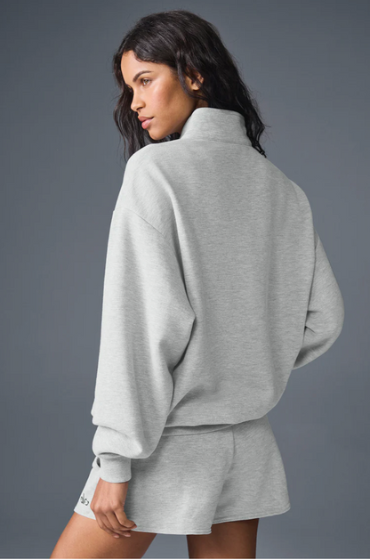 Accolade sweater with 1/4 zip