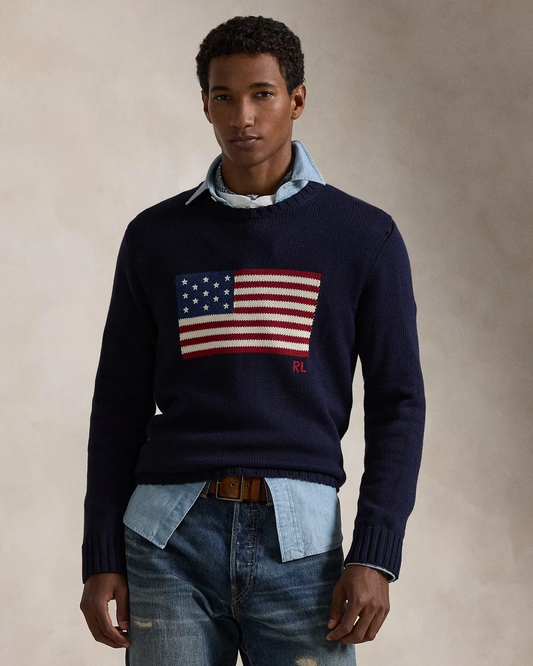 POLO SWEATER – THE ICONIC FLAG