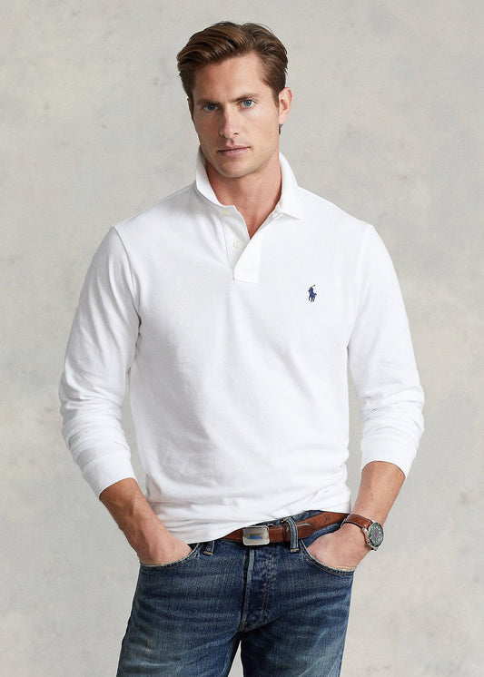 POLO LONG SLEEVE – WHITE