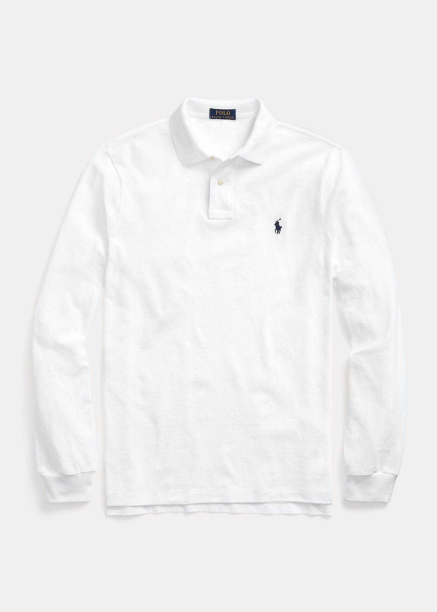 POLO LONG SLEEVE – WHITE